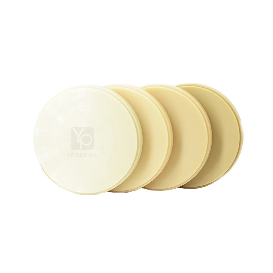 Dental lab CAD/CAM Open System Monolayer 98 temporary crown PMMA Block Assorted Colors Blank Restorations Resin Discs PMMA Block