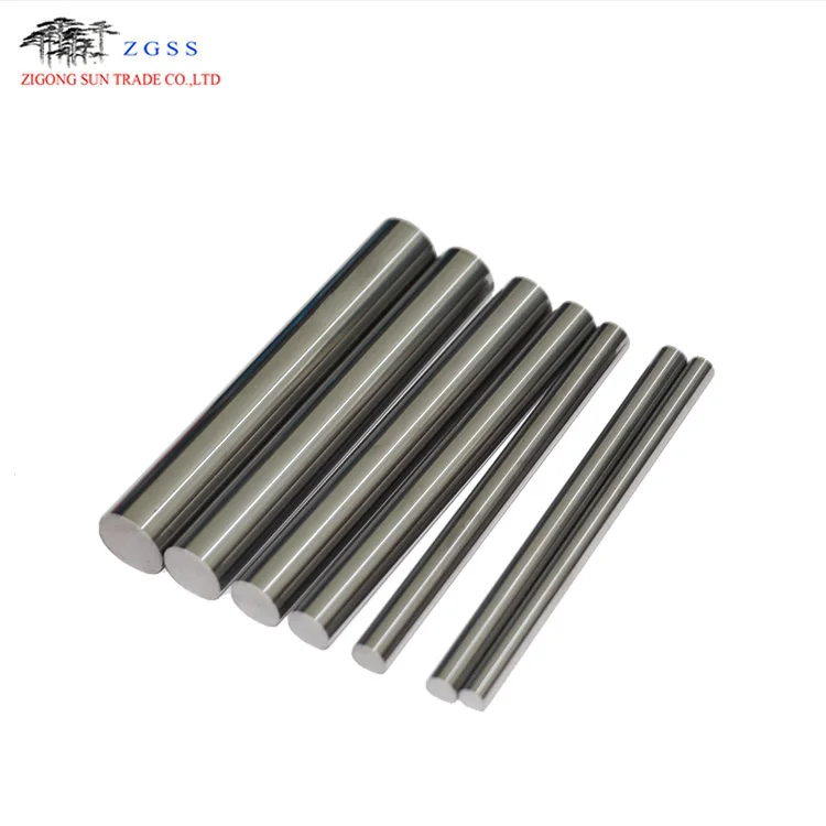 sintered and  polished  carbide rods for standard milling cutters