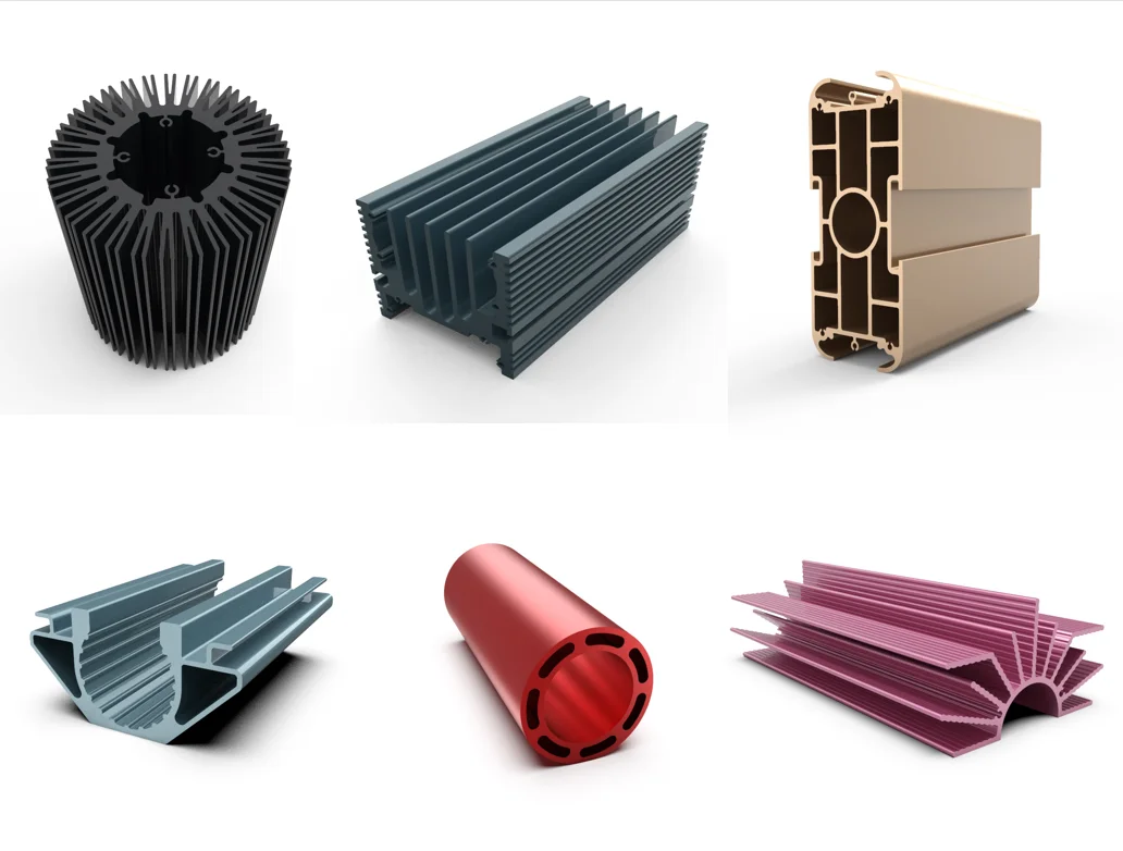 Premium OEM Factory Custom Extruded  Led Heat Sink Extrusion Aluminum Radiator