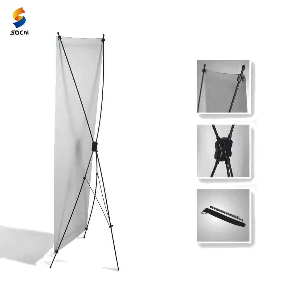 
Customized 60 X 160 Cm Or 80 X 180 Cm Stand Banner X Banner For Exhibition 