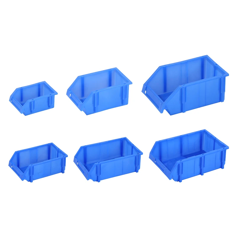 Container Turnover Crates Tote Box Transport Reasonable Price Storage Box Plastic Stackable Solid Box Bins