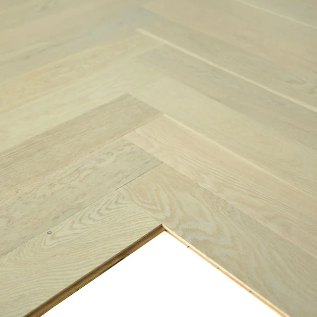 Factory direct price ab grade oak herringbone wood flooring for office