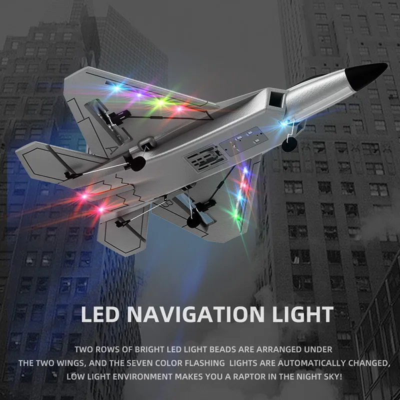 BM22 four-channel large F22 rc fighter fixed-wing remote-controlled foam electric model aircraft glider