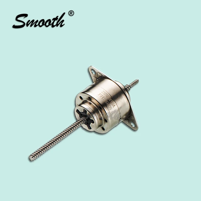 15 degree step angle Smooth 20 Series  bipolat Big Bearing Non-Captive Permanent Magnet Linear Stepper Motor