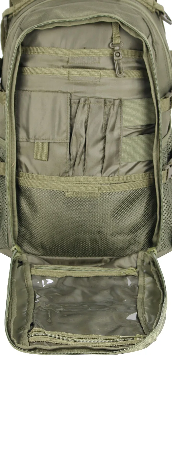 New Arrival Tactical Laptop Case OD green 600D polyester Tactical  Briefcase Commercial  Molle Laptop backpack