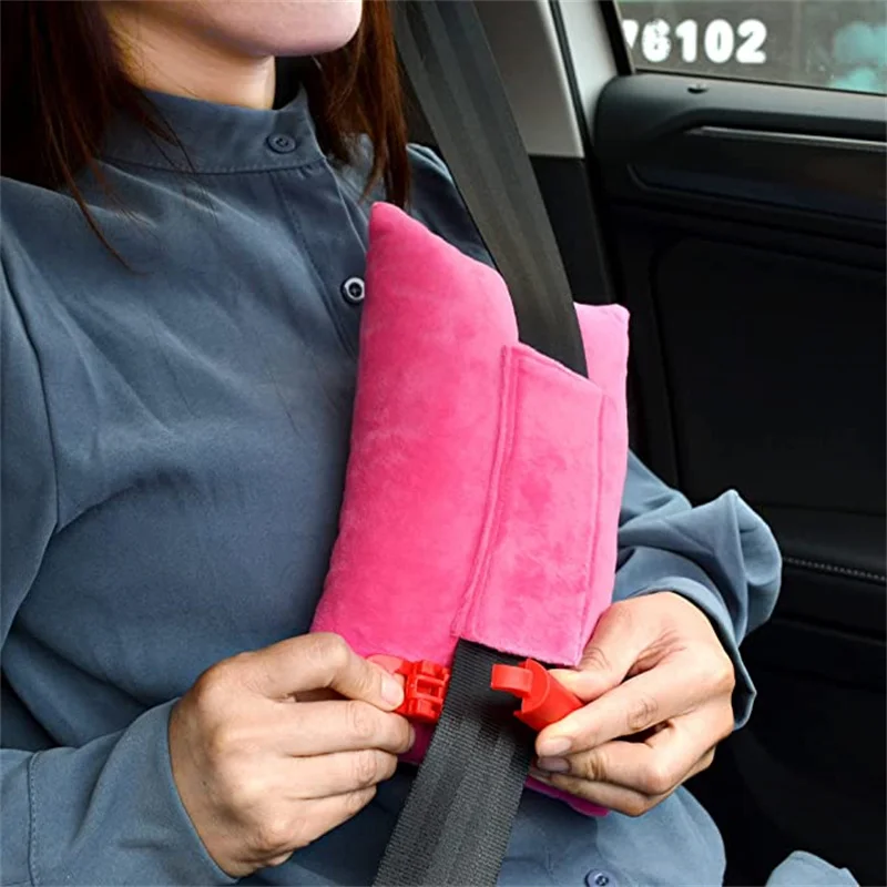 Hysterectomy Pillow with Pocket for Ice Pack Knitted Technique Comfort Cushion for Post Abdominal Surgery Sleep Use on Airplane