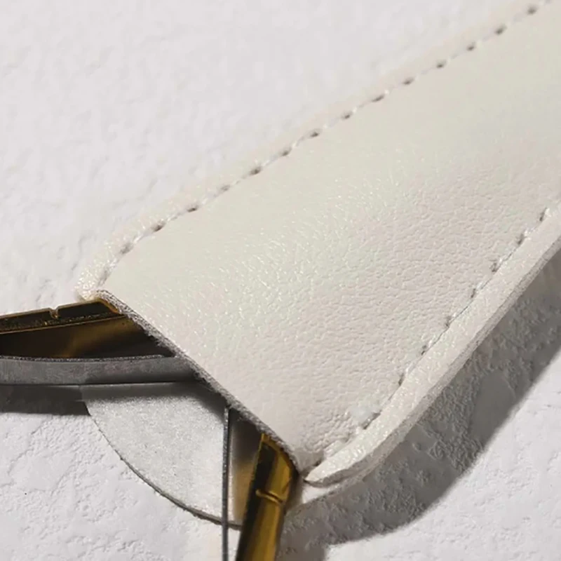 Portable Scissors Protective Cover Nipper Cover Cases PU Leather Scissors Protective Case Colorful Sewing Scissor Sheath