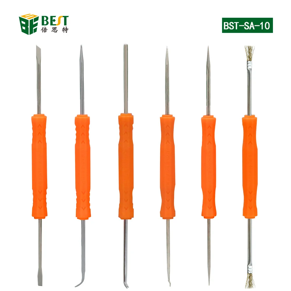 BGA 6 pcs soldering tools Repair Tools Set Professional Steel Solder Disassembly Tools BST-SA-10