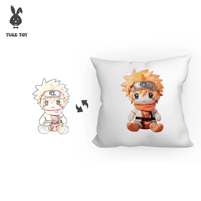TUGE-Plush toy cute cow white dog throw pillow plush toys cute Master Yoda figurine manufacturers direct sales