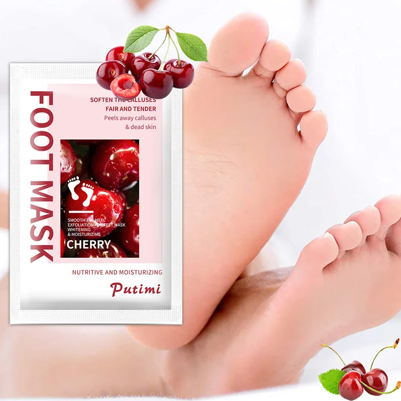 Peeling Exfoliating Foot Mask Feet Mask Remove Dead Skin Cuticles Heel Foot Care Pedicure Socks