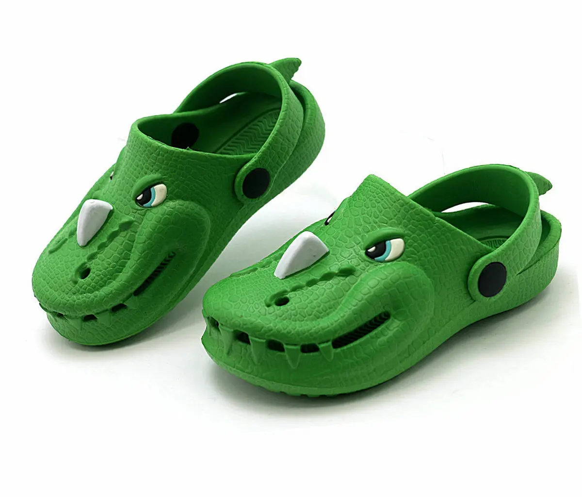 Kids Summer EVA CLogs Shoes Crocodile Shape Children Beach Flat Slippers Boys Girls Slippers Beach Sandals Shoes