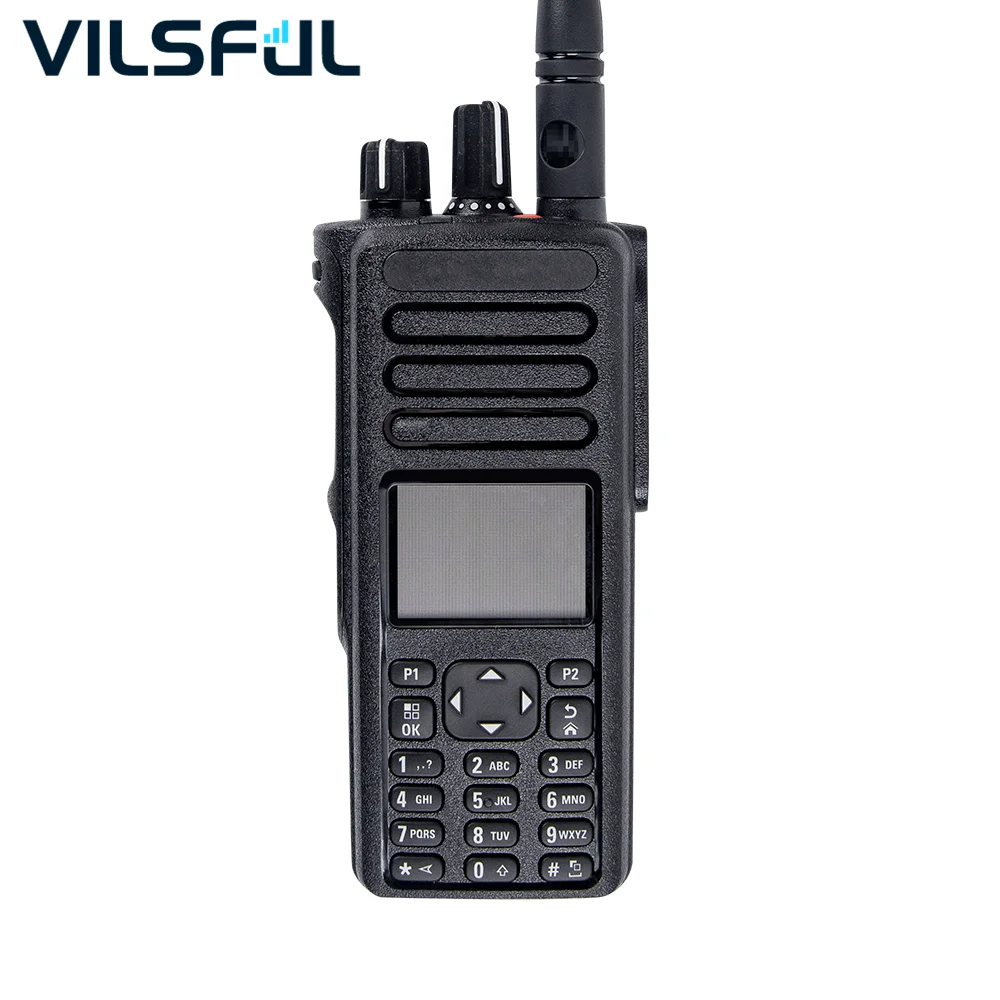 Original Moto-rola Digital XIR P8668i GP Walkie Talkie Dual Band VHF/UHF Two Way Radio