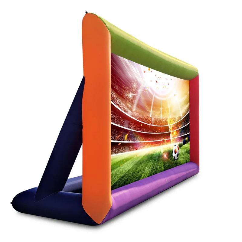 Inflatable Outdoor Air Screen 14FT 16FT 18FT Inflatable Movie Theater Screen