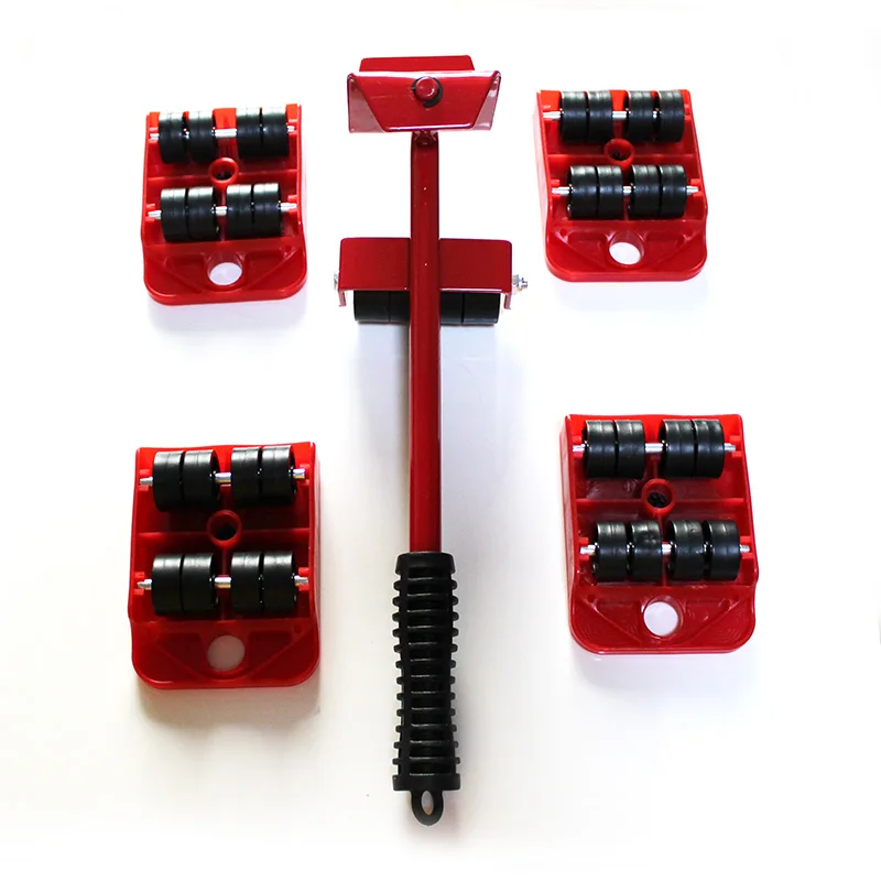 Набор инструментов для удаления тяжелых весов с универсальной роликовой основой, 5 шт.