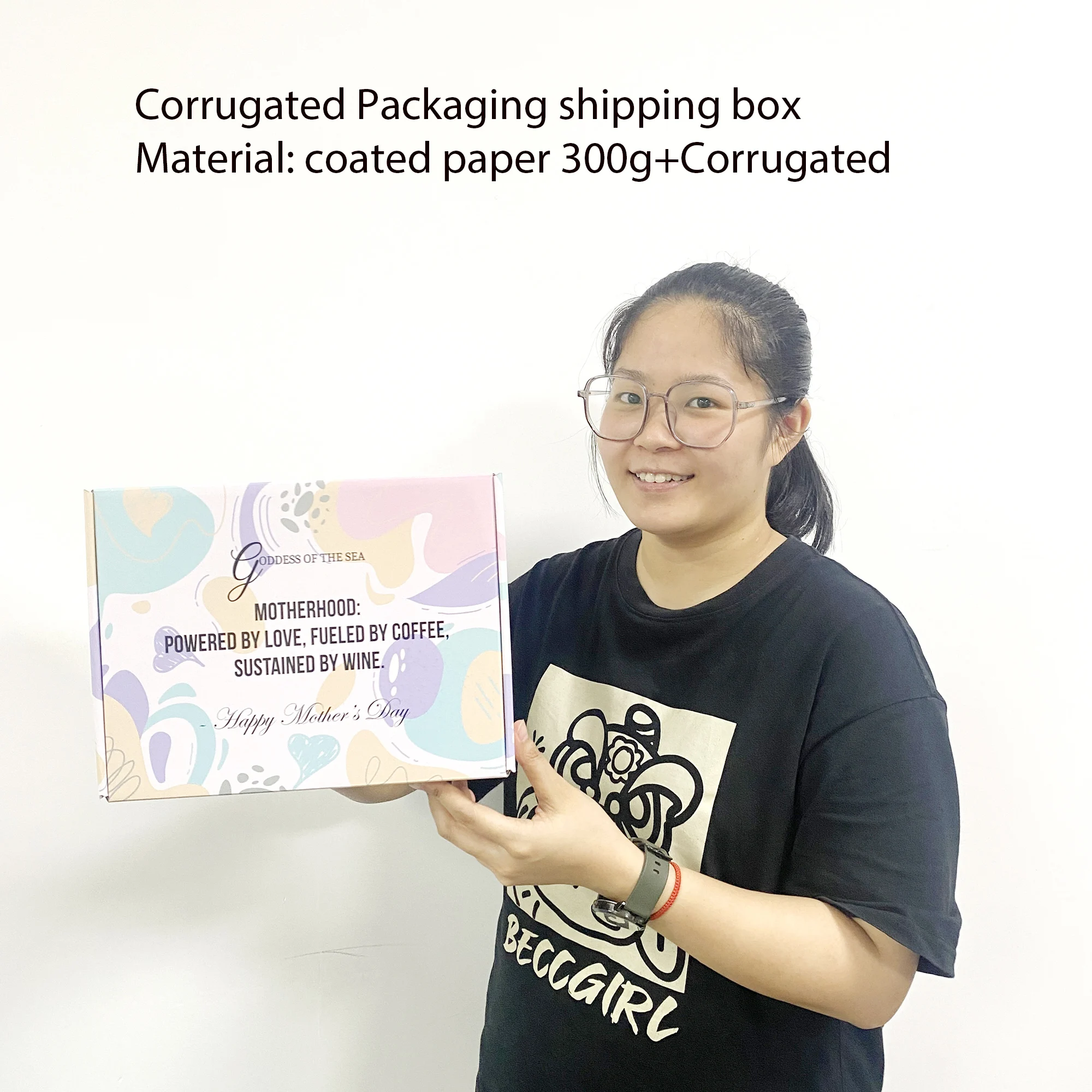 Custom Folding magnetic suction packaging gift box Corrugated Packaging shipping box Coated Paper Product packaging box printing