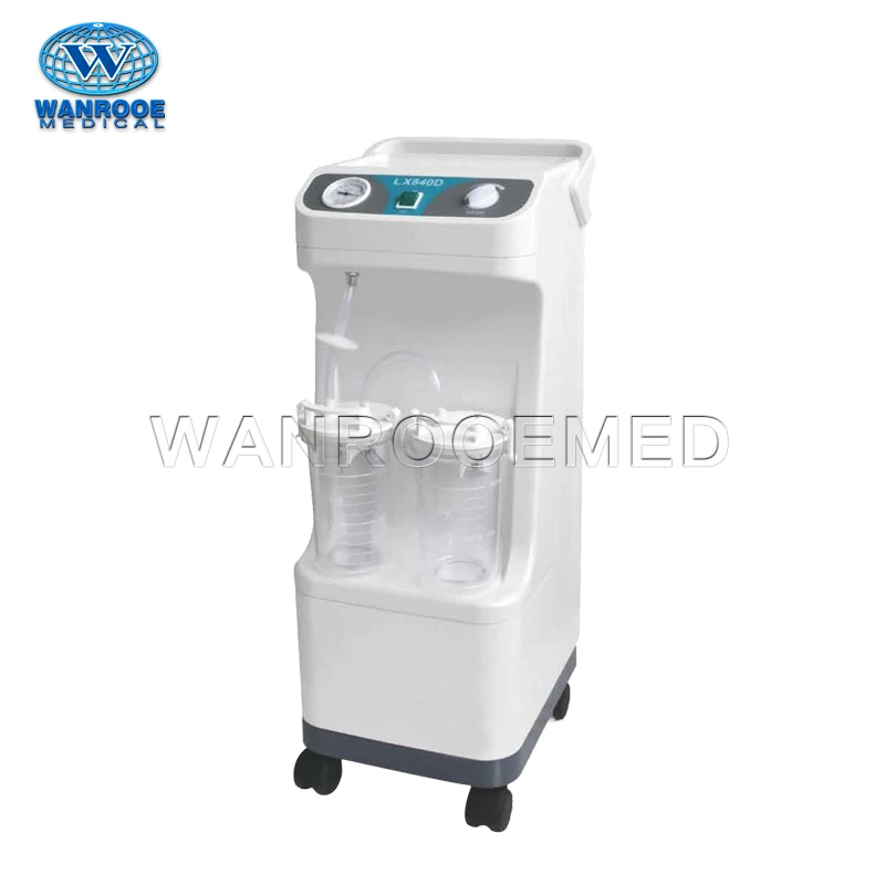 LX840D High Quality Medical Gynecology Abortion Mobile Aspirator Suction Machine Suction Unit