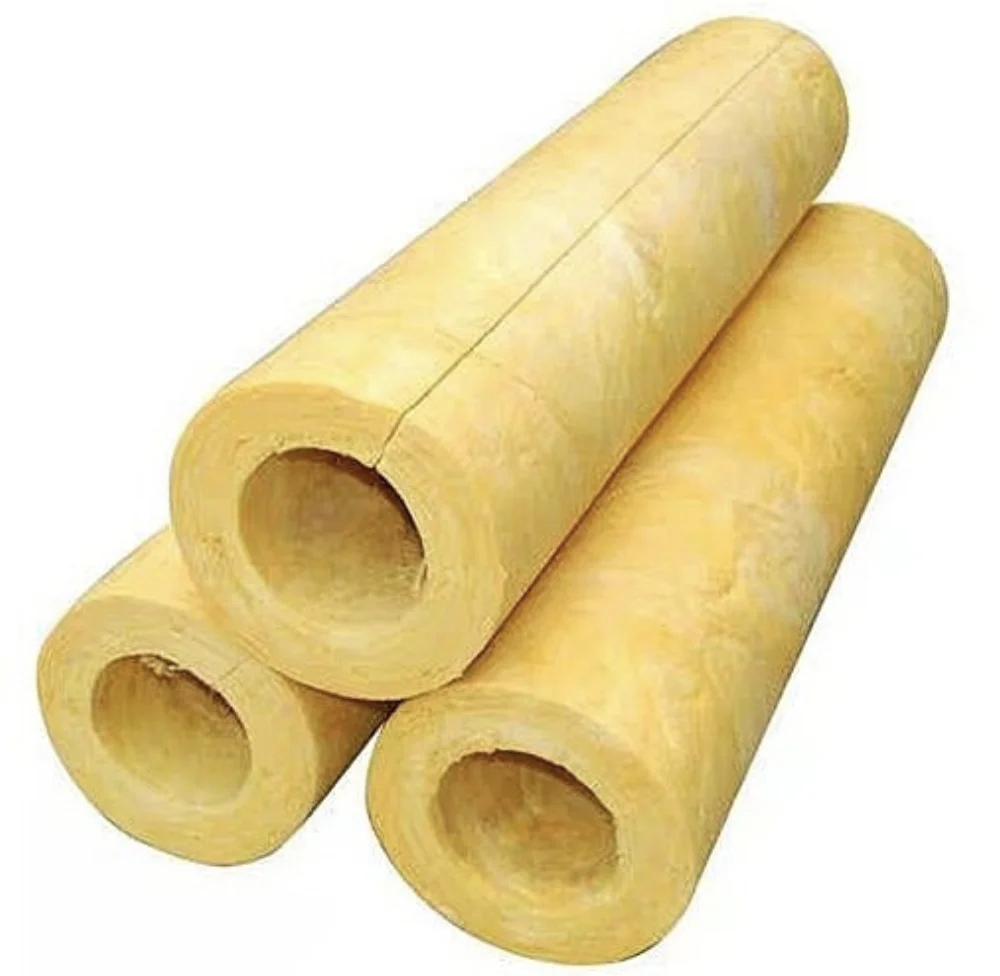 Cheap and popular glass wool shell boiler steam insulation pipe with aluminum foil