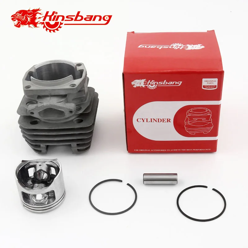 Kinsbang Chain Saw Cylinder and Piston Set Fit Chinese 5200 5800 High Quality Chainsaw Garden Tools Spare Parts