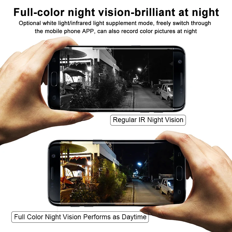 Outdoor P2P Two Way Audio Wireless Outdoor Cctv 1080P Dome Wifi PTZ POE IP Camera