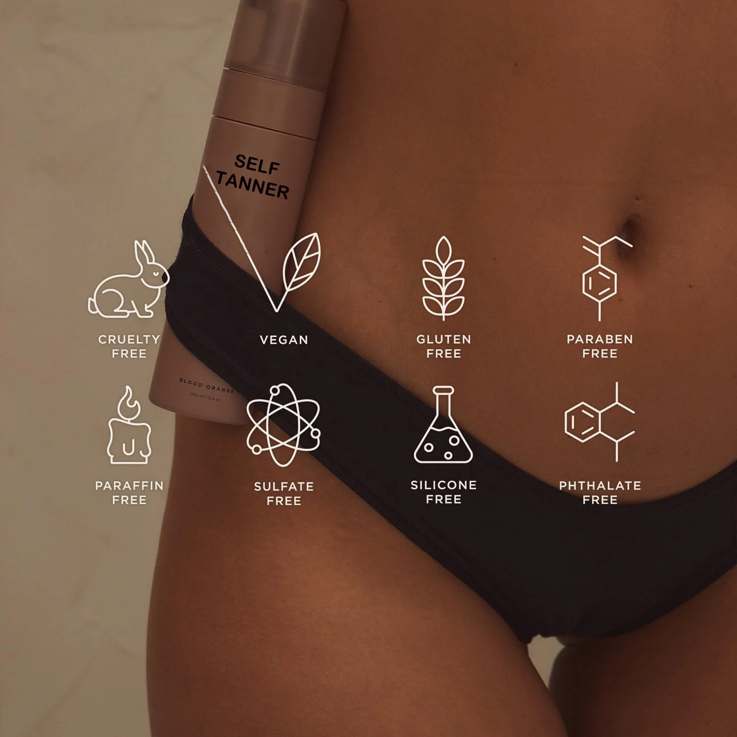 Dark FAST Ash Base Tanning Foam For Fairer Skin Tones 100ml