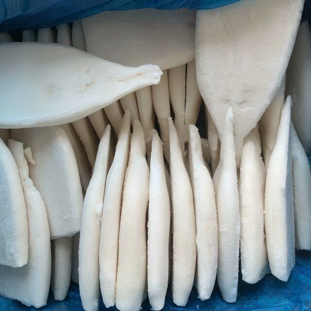 Замороженная трубка для кальмара без кожи