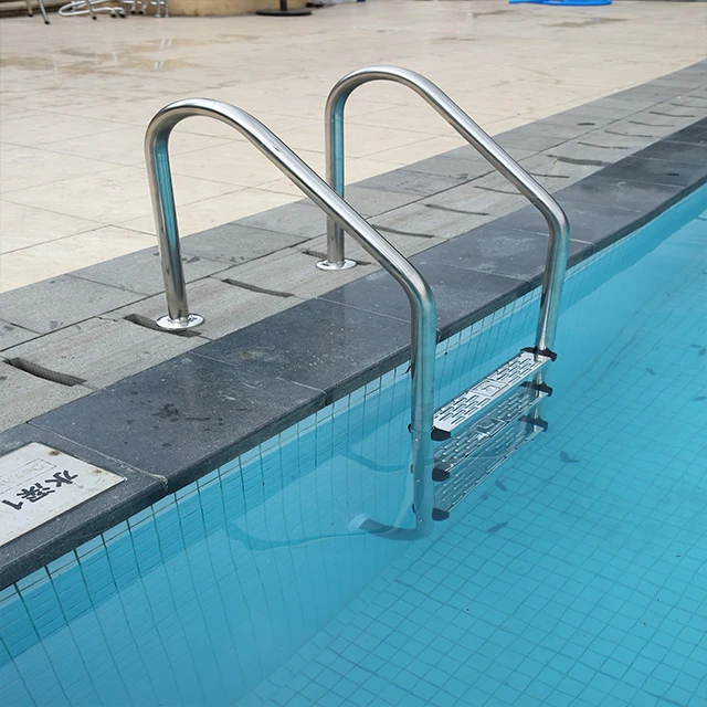 304 stainless steel pool ladder factory price swimming pool accessories escalator launching ladder