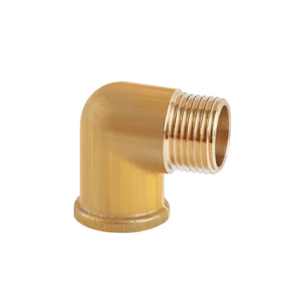 Wholesale brass pipe fittings 90 degree radiator female connectors