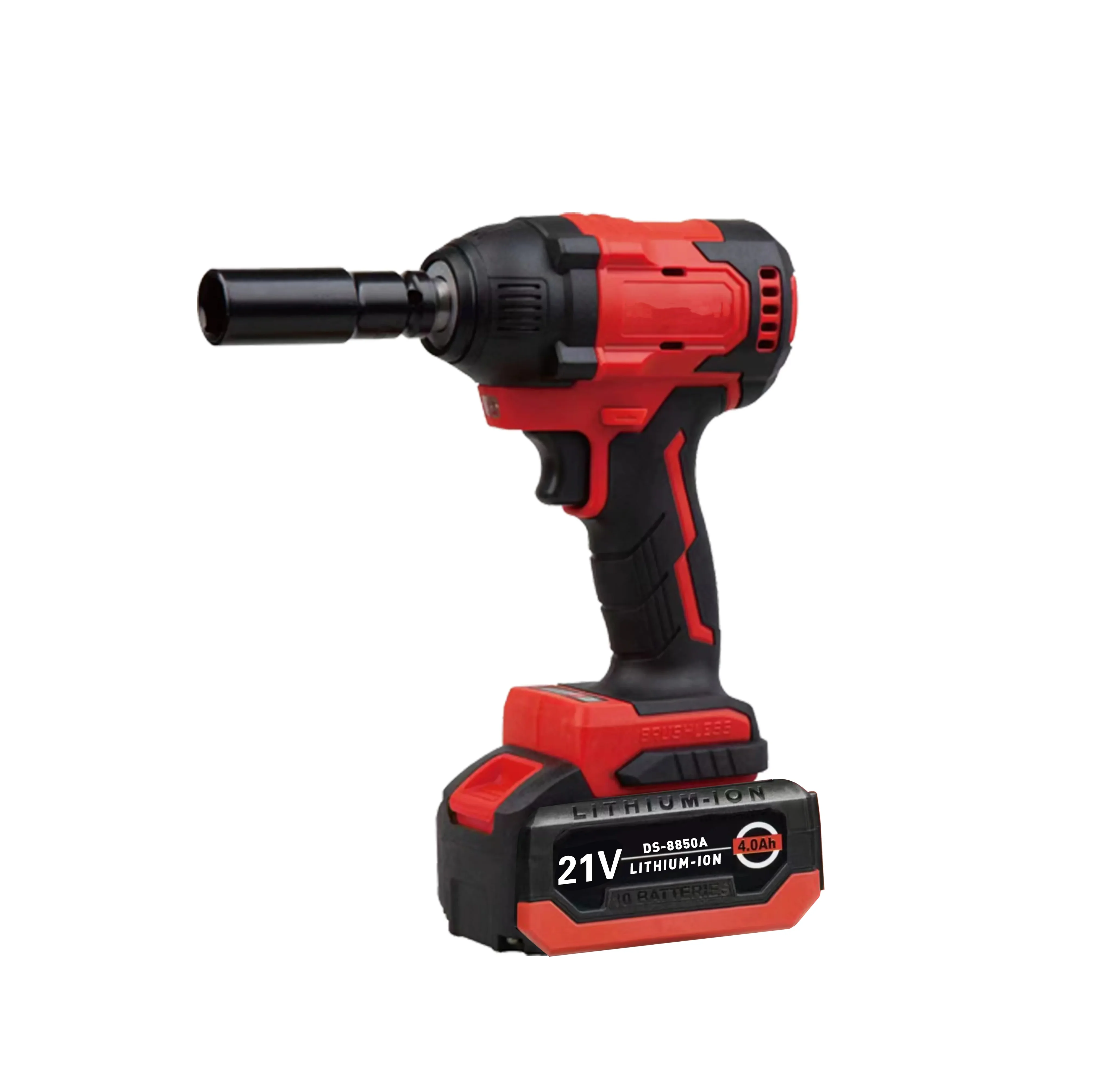 68V Rechargeable Battery Portable Cordless Power Screwdrivers High Torque Brushless Lithium Electric Impact Wrench For Tires