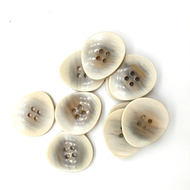 New Models Plastic Fashion Resin Recycled Polyester Resin Button for Shirt Garments