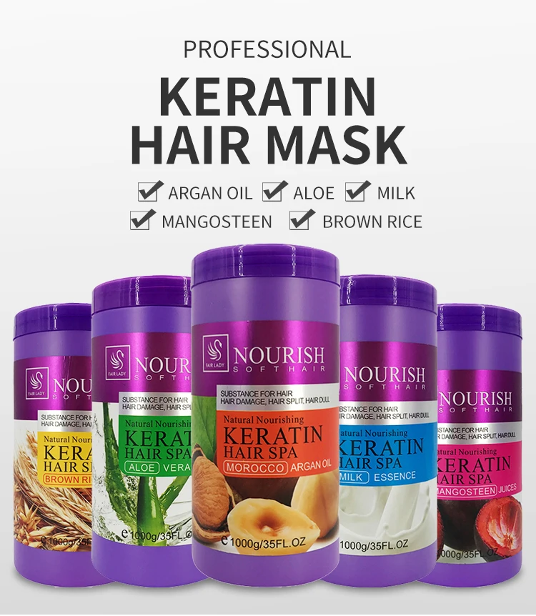 2024 Best Selling Hair Mask Keratin Hot Oil Hair Mask