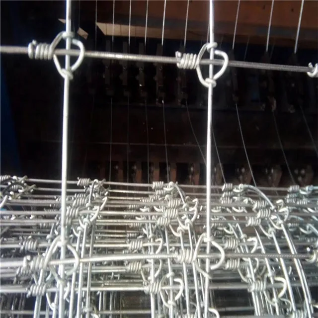 Hot dipped galvanized fixed knot field fencing for deer fence
