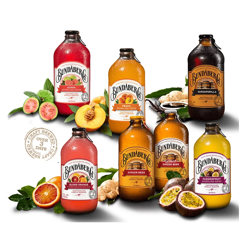 Best Quality Bundaberg Sparkling Tropical Mango 375ml Made In Australia bang mango energy drink mango fruit juive drink