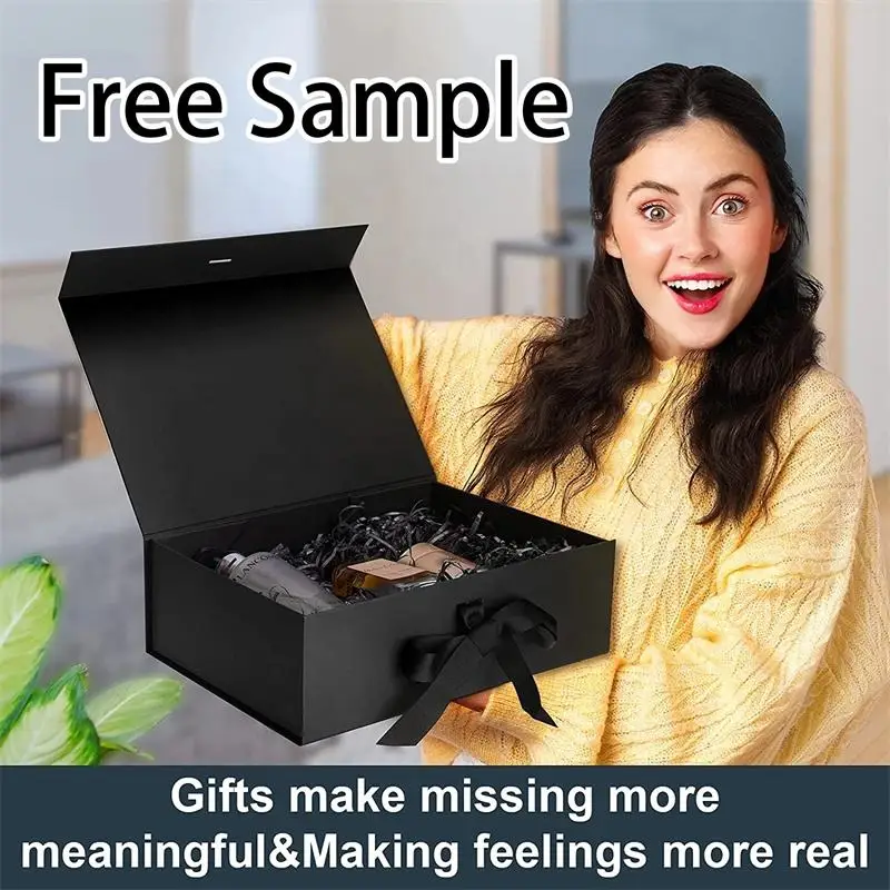 Custom Logo Luxury folding cardboard gift Box packaging for clothes Collapsible Magnetic Foldable Gift Box