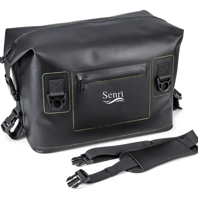 Ultra Durable Motorcycle Roll Top Tail Bag Keeps Gear Dry 10L 20L Customized Waterproof Motorcycle Bag 840D TPU Heavy Duty