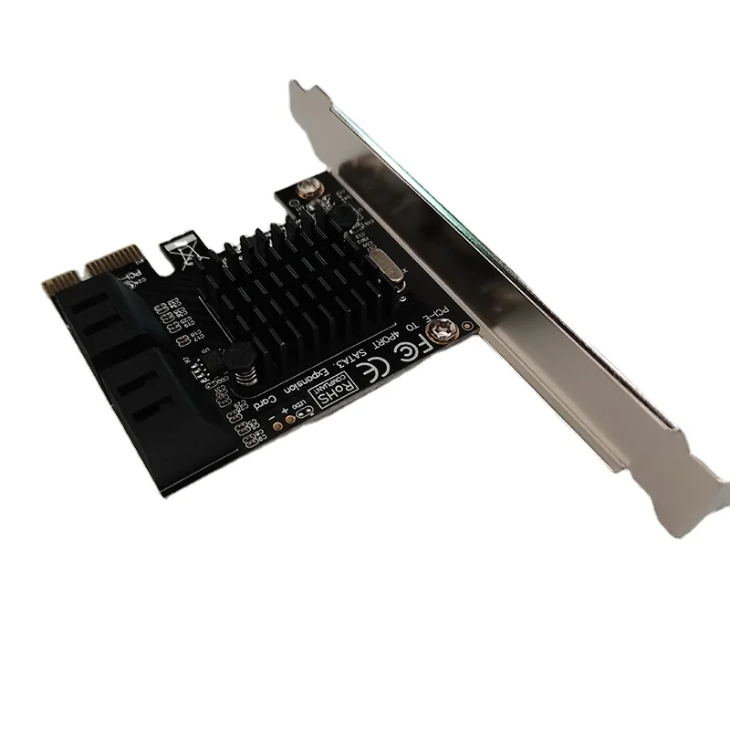 PCIE SATA III 6 Gbps Expansion Controller With 88SE9215 Chipset for Desktop