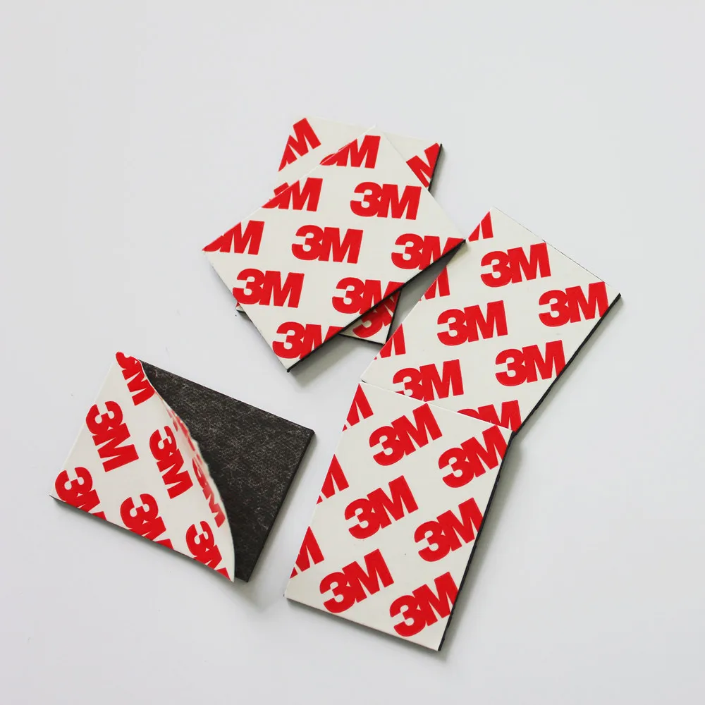 Custom Die Cut Soft Flexible Magnets with 3M Adhesive Backing