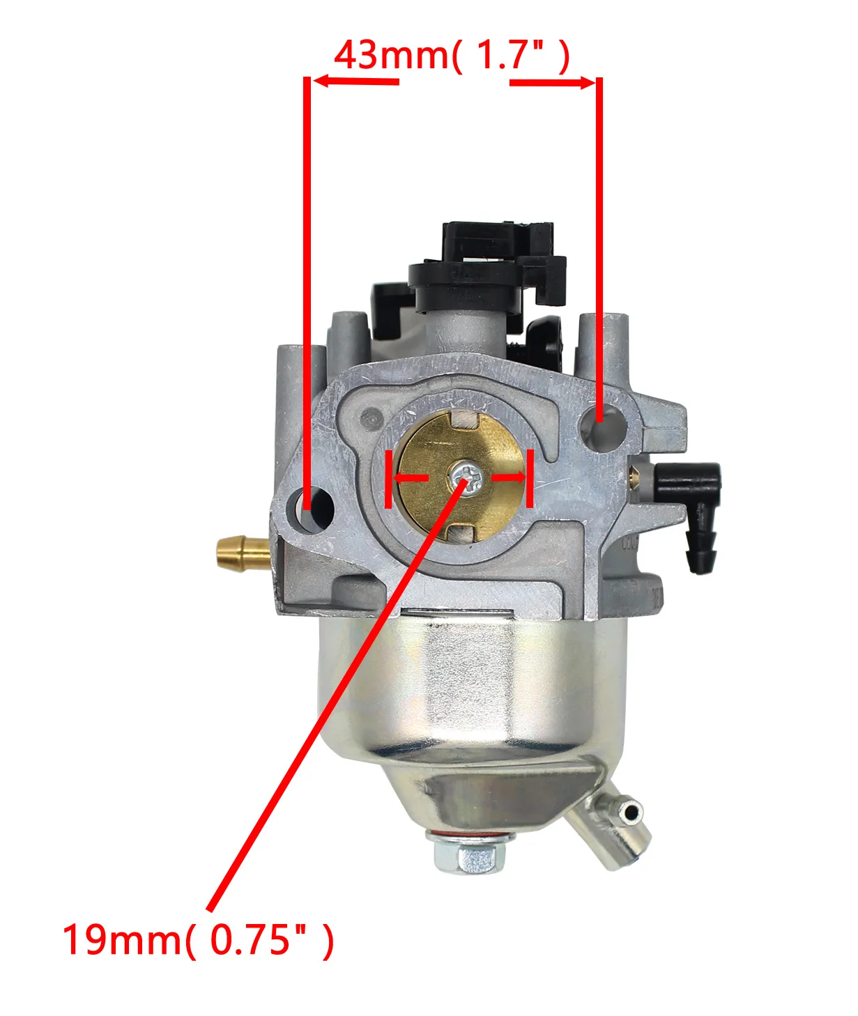 Fullas Huayi Carburetor T07E Compatible with Predator 3500 Super Quiet 3000W Inverter Generator