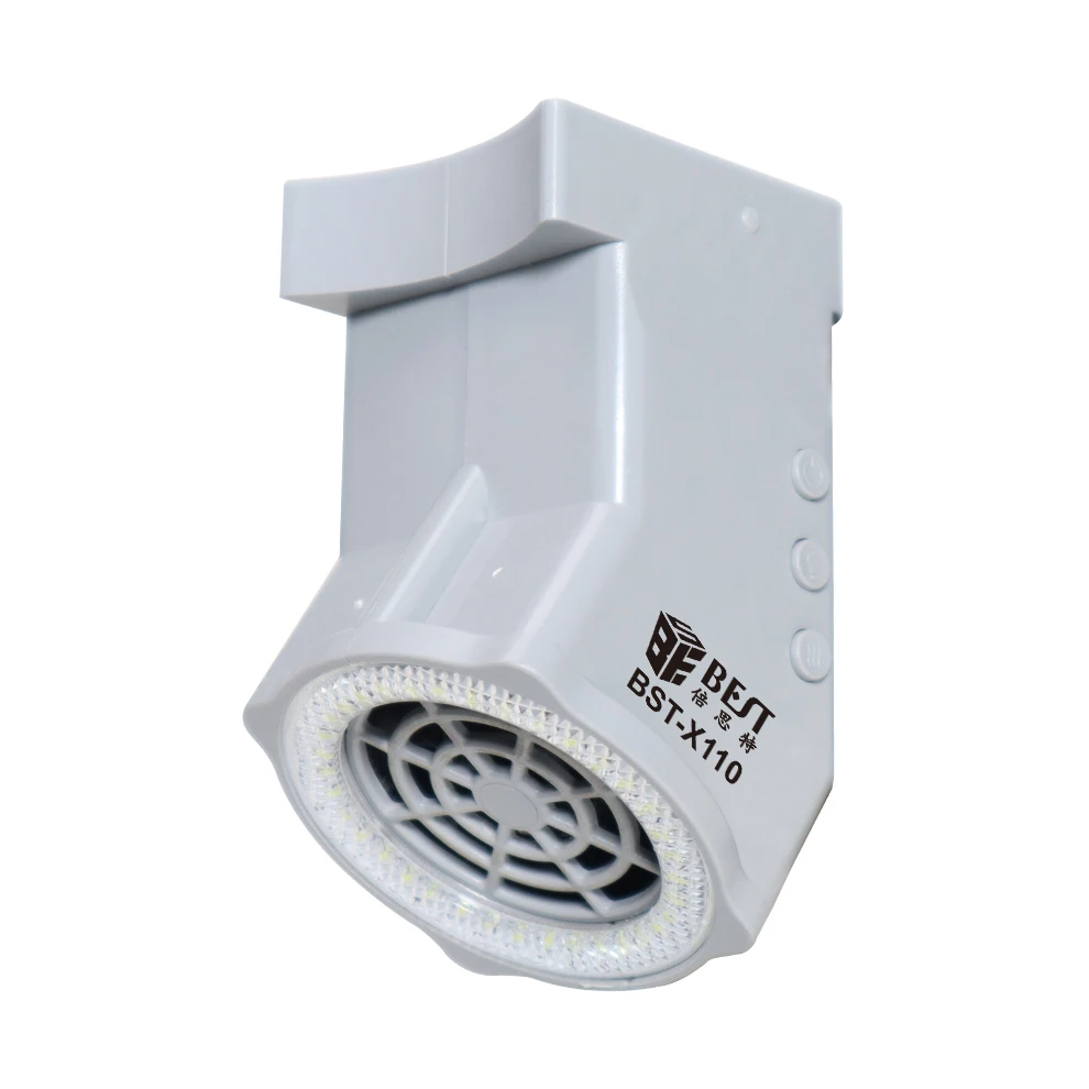 BST-X110 вытяжной вентилятор с подсветкой для микроскопов сварочное регулируемое курительное устройство со светодиодной ремонта мобильных телефонов