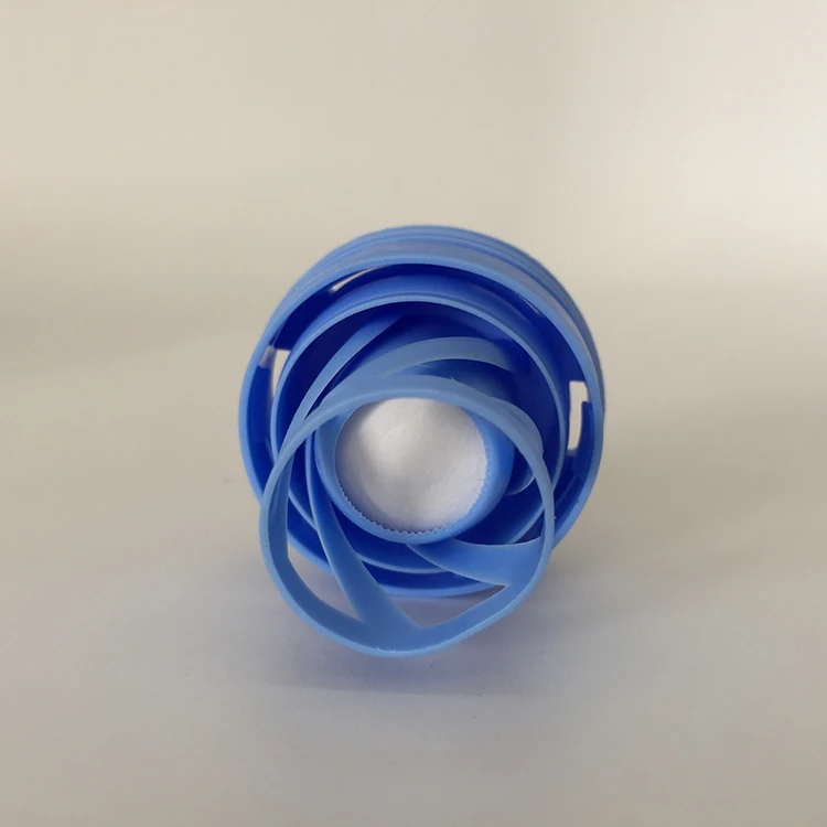 BPA free food grade 50ml plastic PET desiccant spring cap bottle, effervescent tablet pill bottle