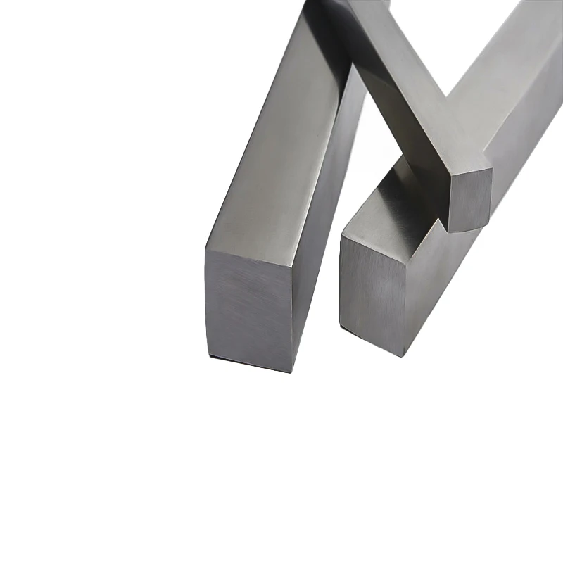 RYCY pure 99.95% polished surface Grinding Straight Handle Raw Tungsten Round Rod Pure Tungsten bars flat square bar