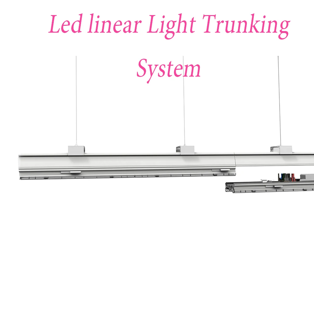 RA>90 Supermarket linear light cob light rail track lighting