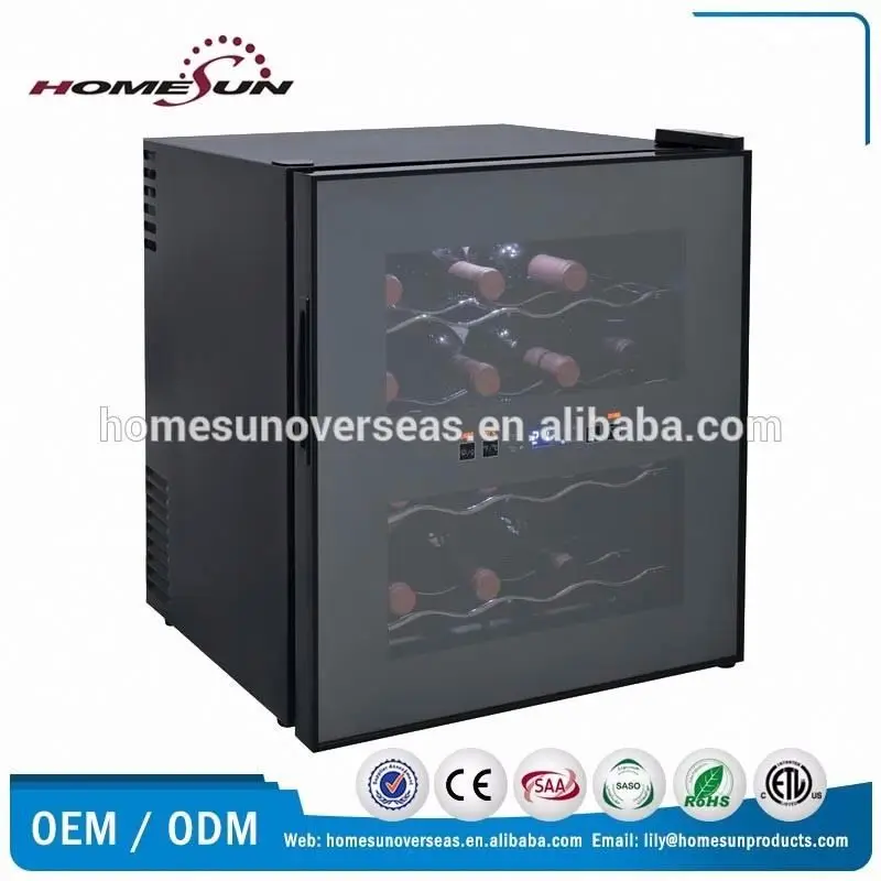 16 bottles vertical cooler , wine bottle cooler