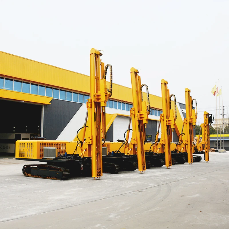 China New Cheaper Price Screw Piling Air Post Hydraulic Driver For Photovoltaic Power Stations Pile Driver