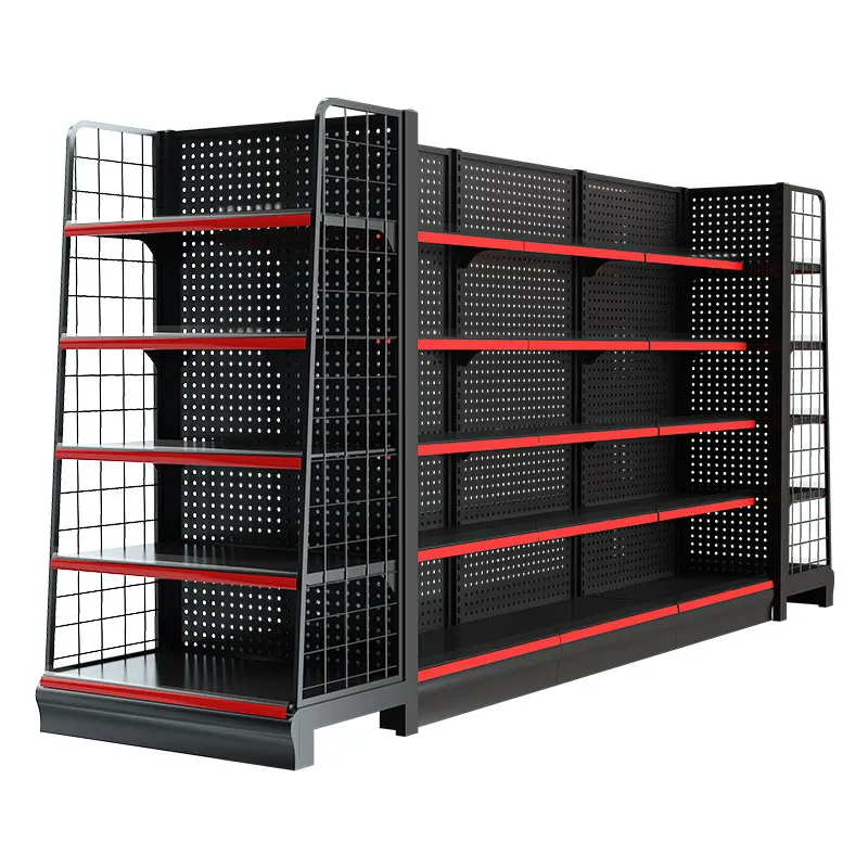 Factory Price 5-layer Heavy Duty Supermarket Shelves Grocery Store Display Racks pharmacy shelves for shops  super market rack