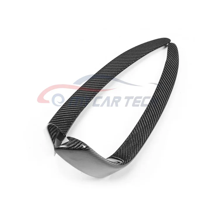 For Audi A3 S3 2014-2016 Carbon Fiber Front Bumper Canards Body Kit