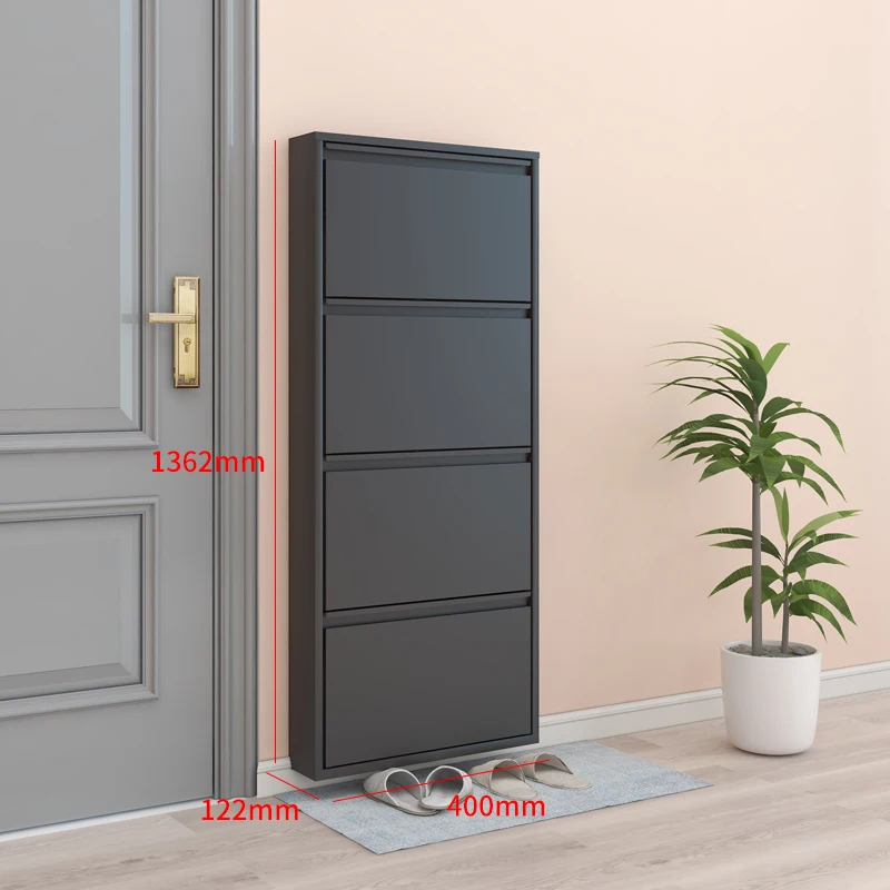 Туалетный столик с 3 ящиками металлический вертикальный Чехол С Откидывающейся Крышкой для гостиной коридор гардероб вход обувной шкаф настенный обуви белый мебель