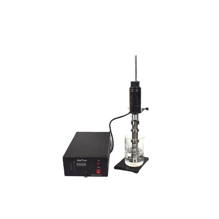 Lab ultrasonic equipment for dispersion homogenizer emulsification extraction mixing