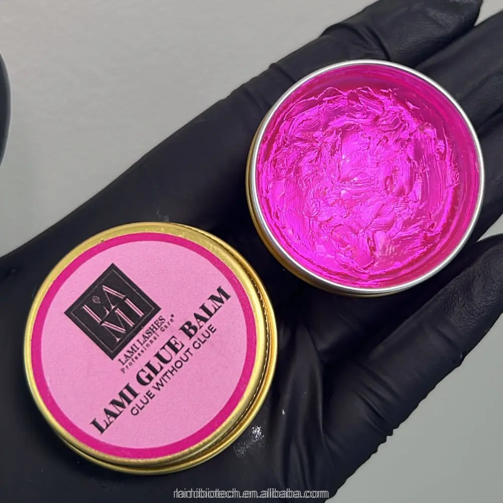 2024 Professional supplier wholesale price lash lift glue balm with fruit flavor best-quality lash glue balm