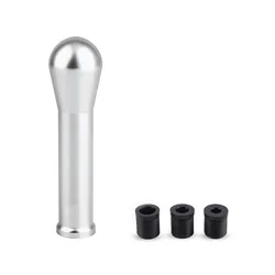 Racing 150mm Truck Gear Shift Knob Universal Car Manual Transmission Aluminum Shifter Lever Knob With Three Adapters No Logo
