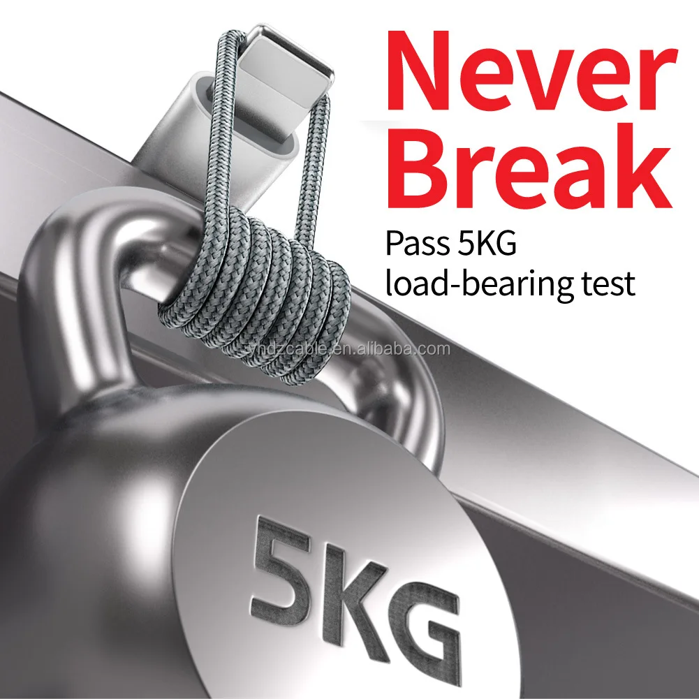 OEM ODM free custom logo Nylon braided 3FT 6FT 10FT 25CM quick charge cable for iPhone 5 6 7 USB synch transfer charging cable